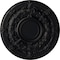 Ekena Millwork Dauphine Ceiling Medallion (Fits Canopies up to 13 1/4"), 33 7/8"OD x 1 3/8"P, Steel Gray CM33DASGS - alternate 1